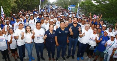 Edwin Bojórquez recibe fuerte respaldo de vecinos de Cuauhtémoc, Villas Oriente y Rinconada de Kanasín