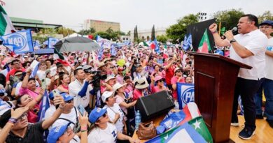 Piden votar por Renán para bajar tarifas y terminar con los apagones que lastiman Yucatán