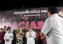 Inicia Huacho Díaz Mena sus giras de agradecimiento