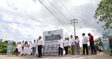 El alcalde de Valladolid Homero Novelo arranca obras en beneficio del municipio