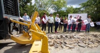 Kenia Walldina impulsa un nuevo capítulo para San Antonio Mulix con calles renovadas tras 31 años de olvido