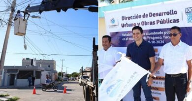 Instalarán en Progreso 236 luminarias LED que iluminan más y ahorran energía