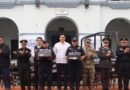 Erik Rihani entrega patrullas y uniformes a la Policía de Progreso