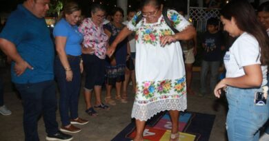 Con juegos tradicionales fomentan la unión familiar en Kanasín