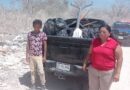 Policía Ecológica de Kanasín detiene a dos personas por tirar basura en la vía pública