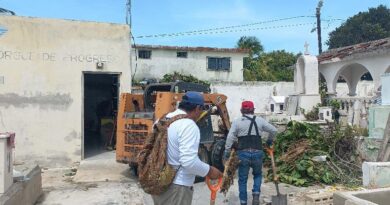 Cementerios de Progreso se preparan para el 10 de mayo