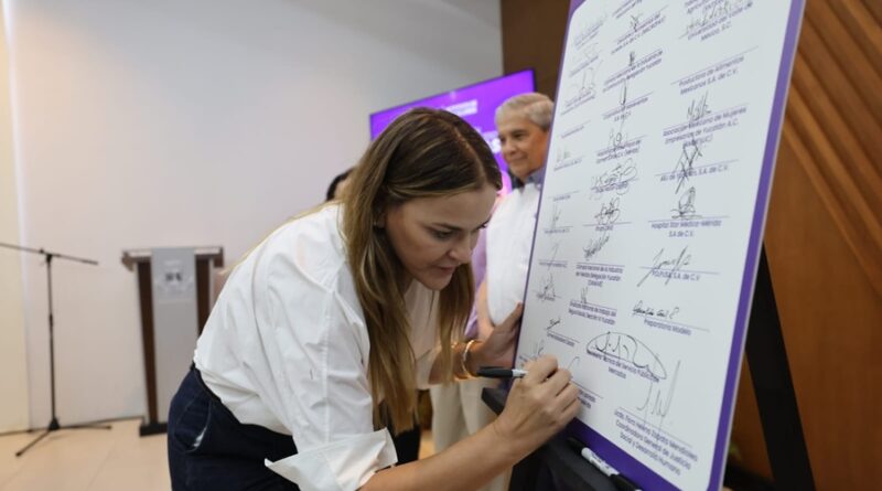 Empresas, Instituciones y organizaciones de Mérida se suman a “Mujeres Seguras”