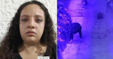 Detienen y vinculan a proceso a una mujer por agresión a policías durante el 8M en Campeche