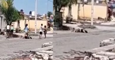 Violentas mujeres casi matan a golpes a una adulta mayor, en Piedra de Agua