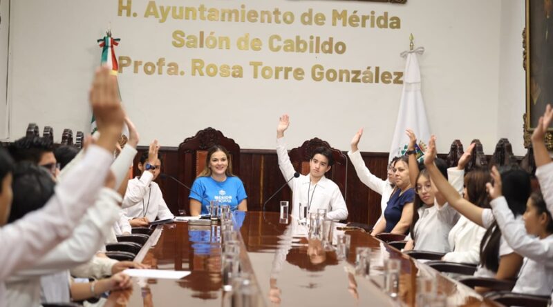 Juventudes de Mérida fortalecen su voz y liderazgo con la segunda edición del Cabildo Juvenil 2026