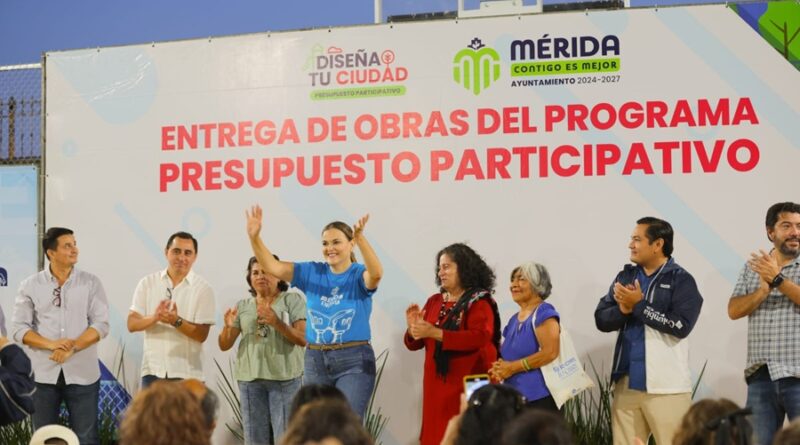 Mérida Enchula llegará a más de 300 colonias, fraccionamientos y comisarías: Cecilia Patrón