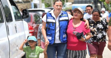 Cecilia Patrón saca el Ayuntamiento a la calle para atender afectaciones por histórica lluvia en Mérida