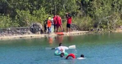 Rescatan de la laguna San José de Cancún el cuerpo del estudiante desaparecido