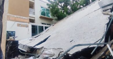 Se derrumba un techo en el Hotel Hampton Inn en Mérida