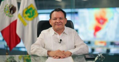 Gobierno de Yucatán suspende actividades económicas este martes por lluvias intensas