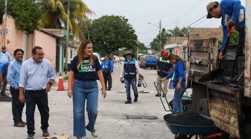 Ayuntamiento de Mérida construye nuevos pozos para facilitar la absorción del agua