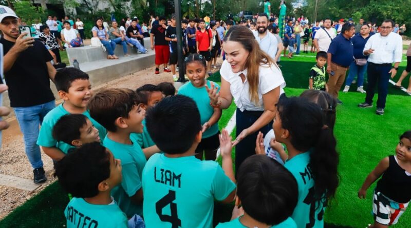 Cecilia Patrón entrega espacio ganador de Diseño Participativo 2025 en Villa Magna del Sur