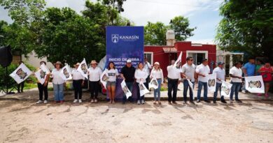 Kanasín mejora su infraestructura: Edwin Bojórquez abandera trabajos de rehabilitación de más de 17,000 m2 de calles
