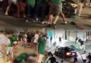 Atropellan a aficionados en celebración por el triunfo de México en Cabo San Lucas: 18 heridos