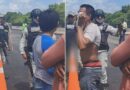 Se quedaron con ganas de rapiñar huevo de un tráiler volcado en la autopista Mérida-Cancún