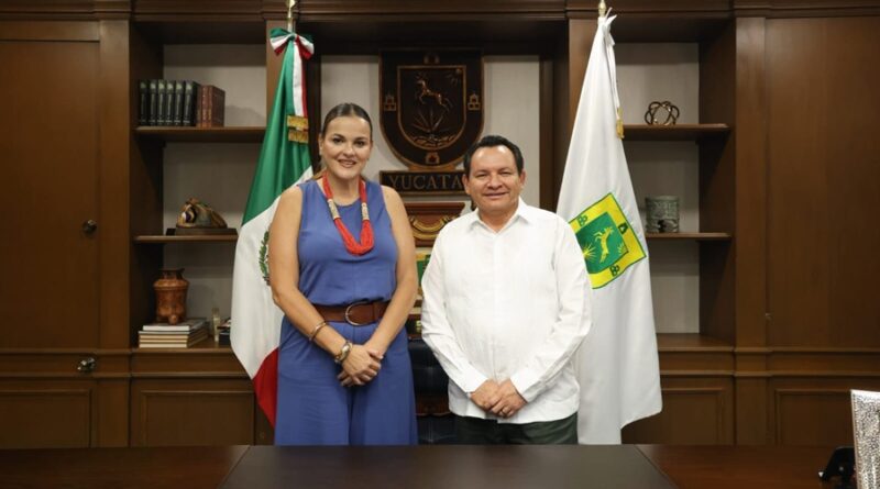 El Gobernador Joaquín Díaz y la alcaldesa de Mérida, Cecilia Patrón, fortalecen proyectos para la zona metropolitana