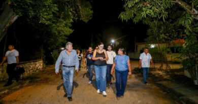 Todas las comisarías de Mérida tendrán luces LED en espacios públicos: Cecilia Patrón
