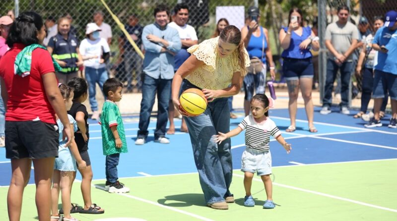 Entrega Cecilia Patrón nuevos parques: “Con participación diseñamos la ciudad en comunidad”