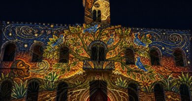 Nuevo segmento de mapping dedicado a los Pueblos Indígenas en el Parque de la Paz
