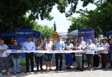 El Ayuntamiento inaugura Expo Mercadito Mérida, edición de verano, en el Parque Eulogio Rosado