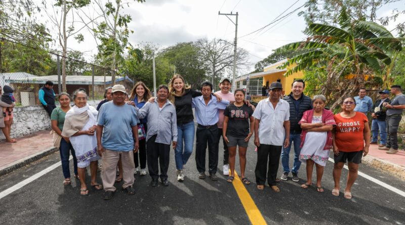 Las comisarías son nuestra prioridad: Cecilia Patrón presentará su segundo informe en Dzityá