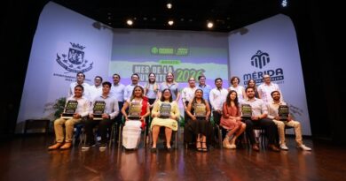 Cecilia Patrón reconoce el talento y liderazgo de las juventudes en Mérida 