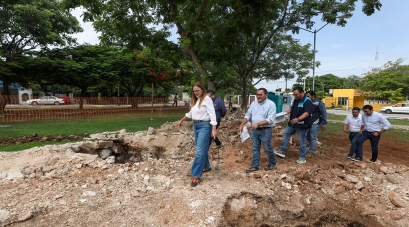 Avanza Mérida Enchula en las colonias; “Con internet y coworking, hacemos de los parques puntos de convivencia”: Cecilia Patrón