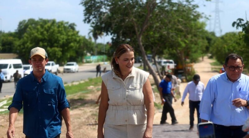 Cecilia Patrón aumenta la infraestructura para el manejo de agua de lluvia y evitar inundaciones en Mérida