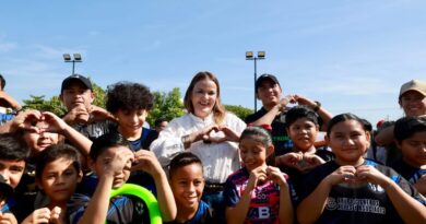 Entrega Cecilia Patrón parque remodelado con diseño participativo en Ciudad Caucel
