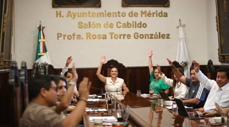 Cabildo aprueba por unanimidad el nuevo Programa Municipal de Ordenamiento Territorial y Desarrollo Urbano de Mérida