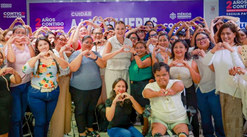 Las meridanas cuentan conmigo para iniciar y concluir una carrera universitaria: Cecilia Patrón
