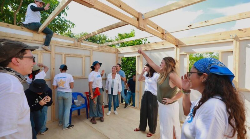 Con gestión del Ayuntamiento de Mérida, familias vulnerables estrenarán hogar en condiciones dignas: Cecilia Patrón