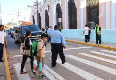 Policía de Mérida implementa operativo vial especial por el regreso a clases