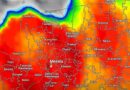 Torrencial lluvia en el centro de Mérida: récord de 134.4 mm de precipitación hasta las 16 horas