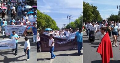Mil personas marcharon en Yucatán en defensa de la tauromaquia y sus tradiciones, en el Paseo de Montejo