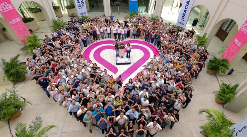 Gracias por servir de corazón a la ciudad, hacen que Mérida funcione bien: Cecilia Patrón