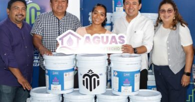 Cecilia Patrón impulsa subsidios en impermeabilizantes y pintura para viviendas en respaldo a la economía de familias meridanas