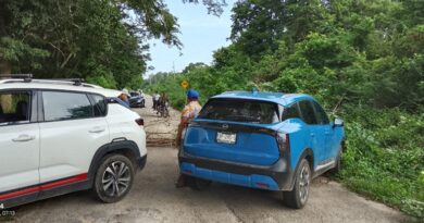 Cierran acceso a Tiholop, comisaría de Yaxcabá, por falta de electricidad