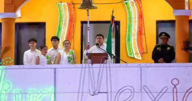 ¡Kanasín vibró con orgullo patrio el 216 Aniversario de la Independencia!