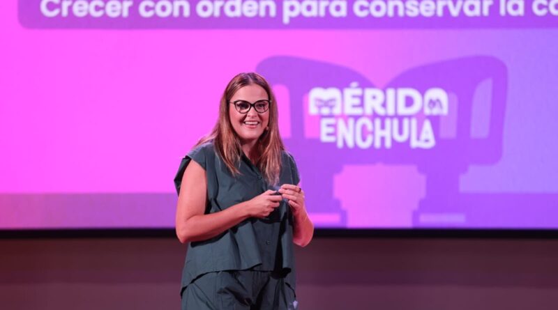 Define Cecilia Patrón el momento de Mérida: orden y participación