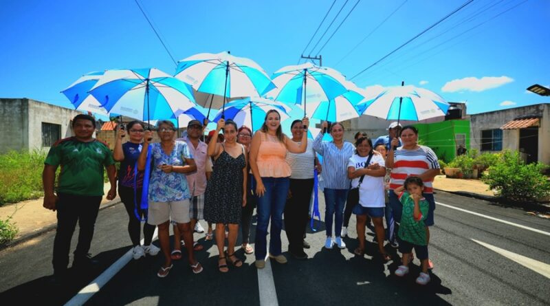 Mérida se enchula calle por calle: Cecilia Patrón supervisa obras de repavimentación en el Centro y el Fraccionamiento Santa Cruz  