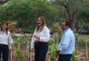 Cecilia Patrón entrega el primer jardín de lluvia para prevenir encharcamientos en Ciudad Caucel