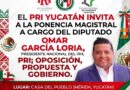 El pueblo de Yucatán no merece gobiernos incapaces e improvisados: Gaspar Quintal