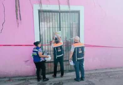 Protección Civil de Mérida suspende actividades en inmueble de la calle 60 por condiciones de riesgo