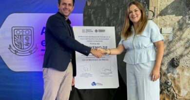 Cecilia Patrón comparte en Apaseo el Grande, Guanajuato, la estrategia de ordenamiento de Mérida